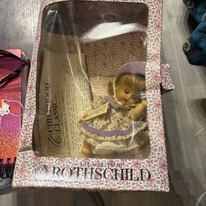 Rothschild Doll Letterhead with Child Portrait and Pink Accent